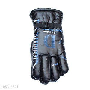 China factory fashion men winter windproof cold weather gloves