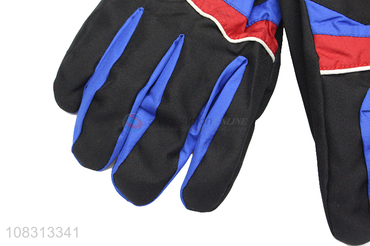 Good quality men winter windproof gloves outdoor driving gloves