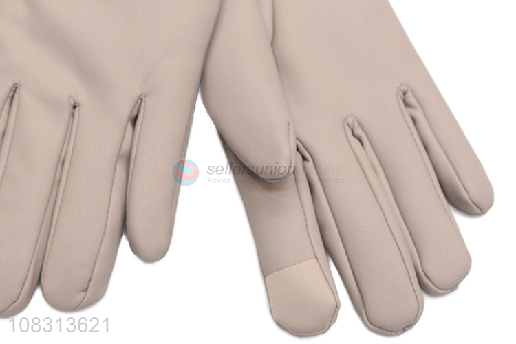 Wholesale women winter outdoor gloves touchscreen sports gloves