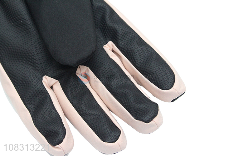 Recent design men winter warm sports gloves outdoor ski gloves