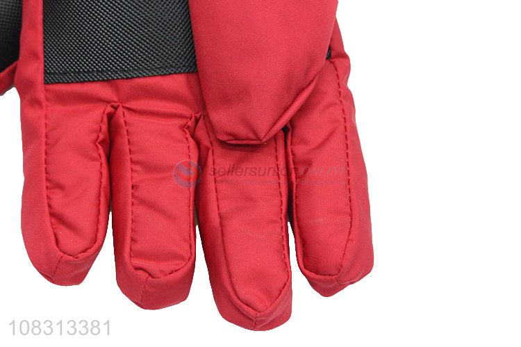 Good price kids winter warm gloves cold weather sports gloves