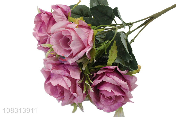 China imports decorative lifelike fake rose artificial flowers