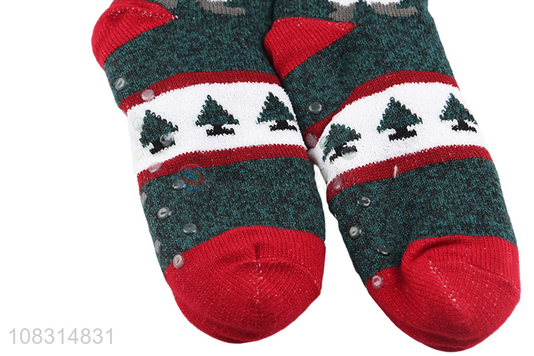 High quality creative Christmas socks cute fleece socks