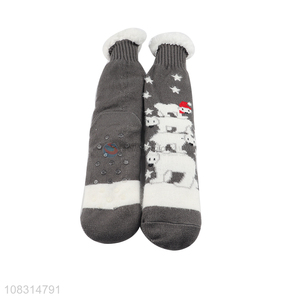 New products acrylic thicken socks ladies thermal socks for sale