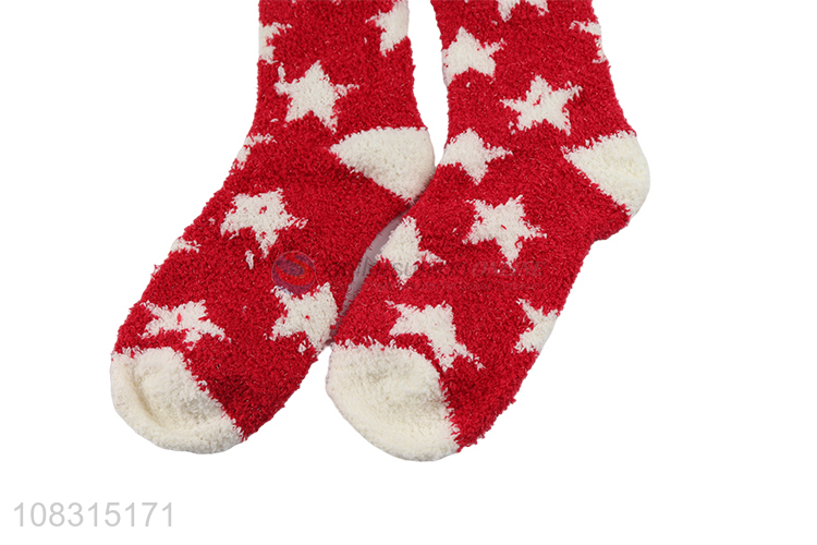 China wholesale Christmas socks home floor socks for ladies