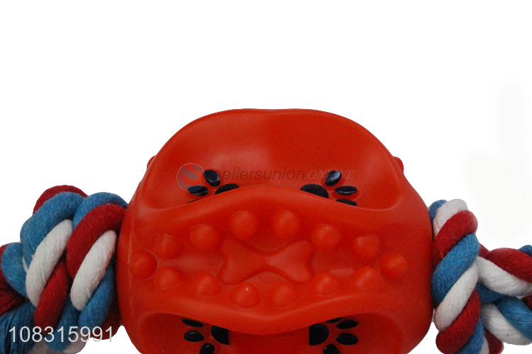 High Quality Knotted Rope Pet Chew Toys Interactive Dog Toys
