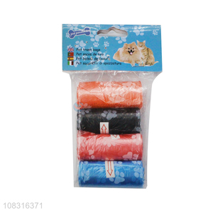 High Quality Disposable Pet Trash Bag Dog Waste Poop Bags