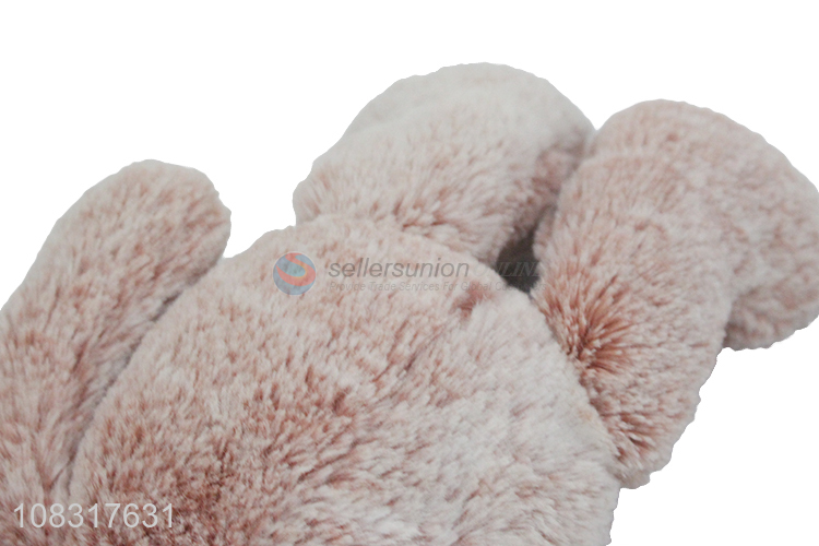 Bottom price cute rabbit plush toy kids birthday gift