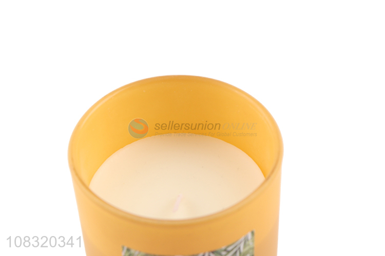 High quality herbal aromatherapy cup wax scented candle