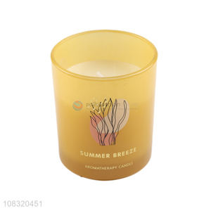 Best seller summer scented candle bedroom smokeless candle