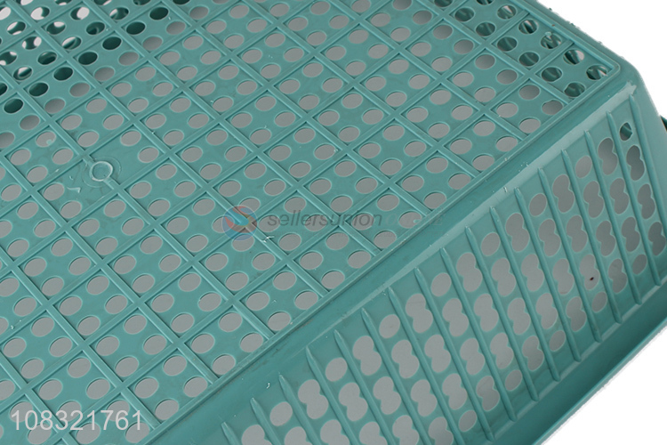 Yiwu wholesale plastic rectangle storage basket