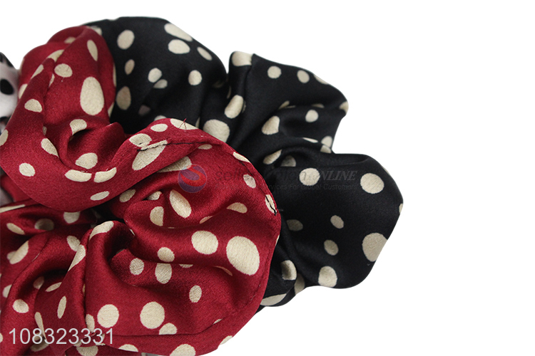 Wholesale Fashion Hair Scrunchies Ladies Hair Rope Hair Band