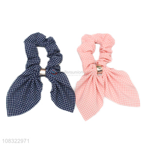 Fashion Bowknot Elastic Hair Ring Ladies Hair Tie Hair Rope