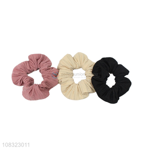 Factory Direct Sale Ladies Hair Band Elastic Scrunchies