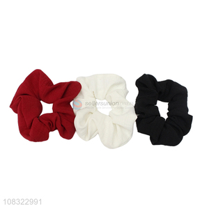 Fashion Solid Color Hair Ring Ladies Hair Tie Hair Rope