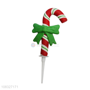 Best Quality Christmas Cane Cake Topper Party Cupcake Toppers