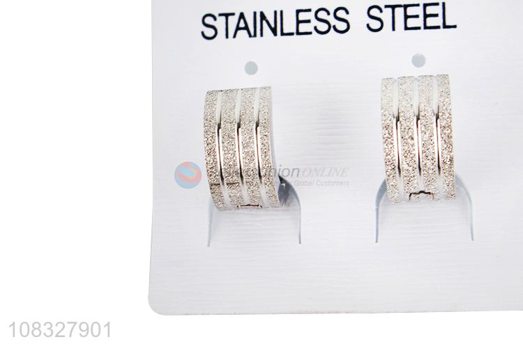 Best Quality Stainless Steel Earring Fashion Hoop Earring