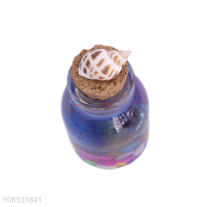 Yiwu direct sale wishing bottle home glass ornament handicraft