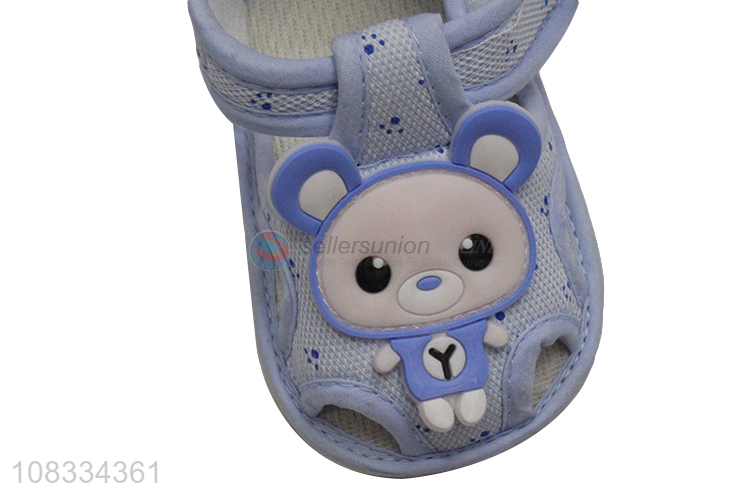 Cute design summer indoor outdoor baby toddler baby sandals