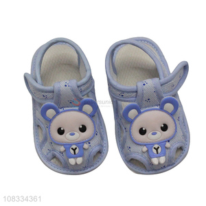 Cute design summer indoor outdoor baby toddler baby sandals