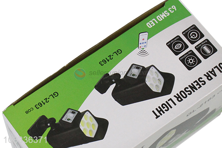 Wholesale price creative solar sensor light emergency lamp