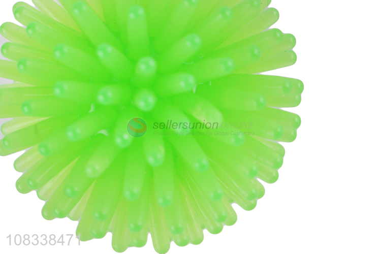 Hot selling colorful TPR stress relief puffer ball squeeze toys