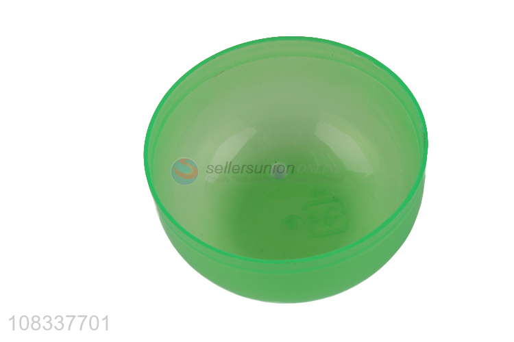 New arrival empty clear-colored capsules for toy gumball machine