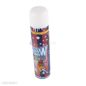 Creative design color snow spray for party event decoration