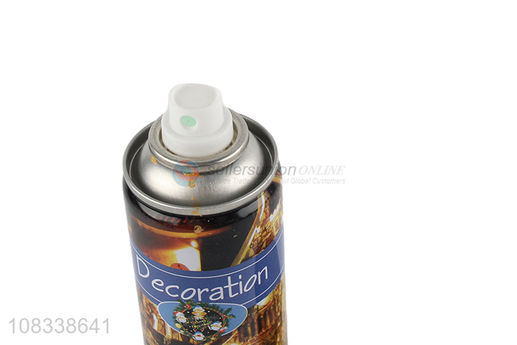 Most popular christmas decoration gold spray for sale