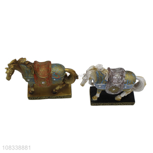 Wholesale Resin Craft Ornaments Horse Figurine Resin Crafts