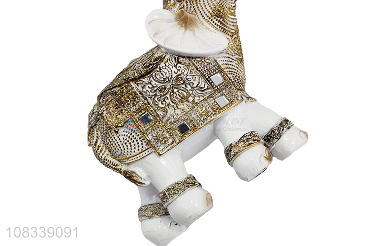 High Quality Resin Elephant Figurine Resin Crafts For Gift