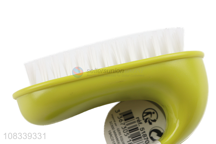 Wholesales nail care plastic nail brush fingernail cleaning brush