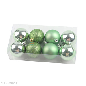 Fashion Design 8 Pieces Christmas Ball With Good Price