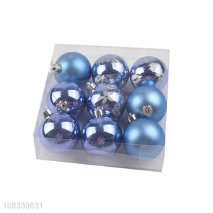 Wholesale 9 Pieces Christmas Ball For Christmas Decoration