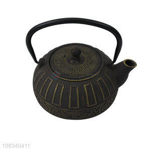 Recent design 0.8L antique cast iron teapot Chinese kungfu teapot