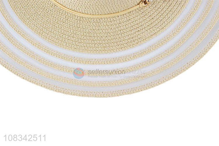 Factory Direct Sale Beach Cap Summer Sun Hat Straw Hat