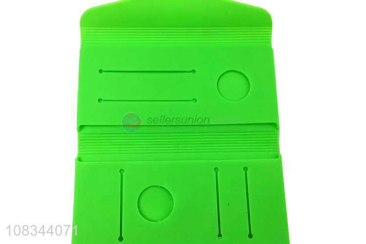 Unique Design Silicone Purse Card Holder With Button