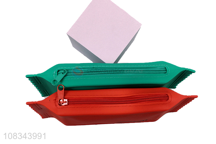 Best Sale Candy Shape Pencil Bag With Zipper