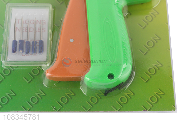 Good quality tagging gun price tag attacher gun with 5 needles