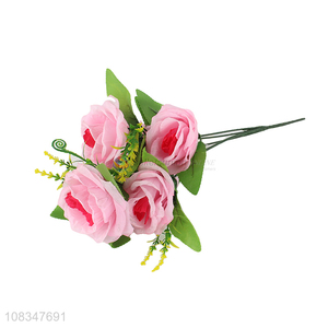 High Quality Simulation Rose Decorative Artificial Flower