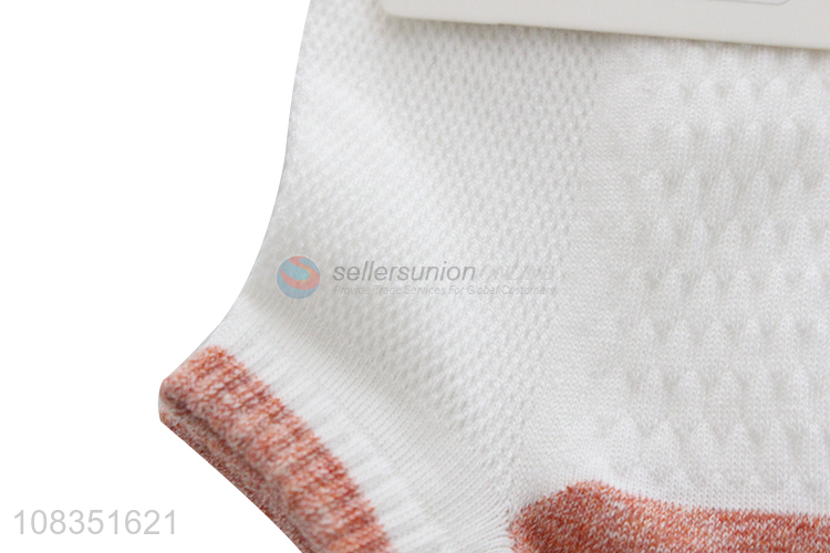 Factory price women's boat socks knitted cotton no show socks