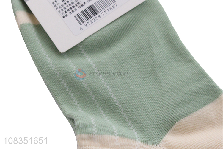 Best sale cotton short socks anti-skid low cut socks for women