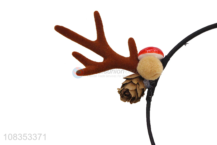 Top Quality Christmas Hair Hoop Antlers Hair Band