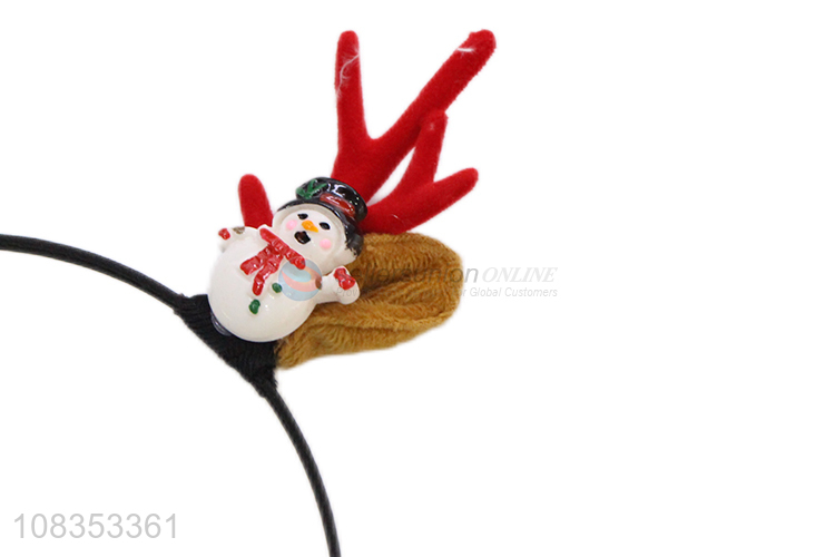 Factory Direct Sale Antler Hair Hoop Christmas Hair Band