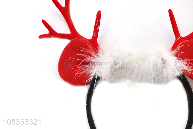 Hot Selling Antler Hair Hoop Christmas Hair Accessories