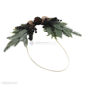 Yiwu wholesale creative Christmas wreaths home Christmas decoration