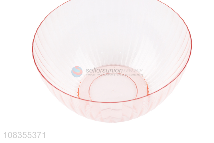 High quality plastic salad bowl mixing serving bowl 750ml 3500ml