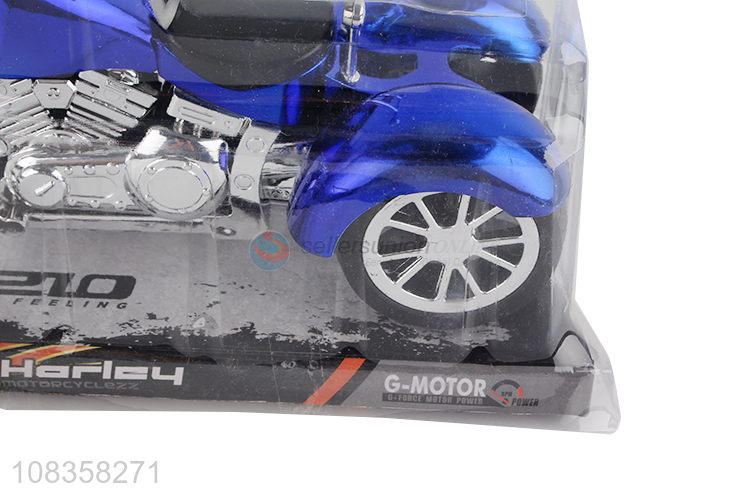 Top selling durable kids boys inertia motorbike toys wholesale