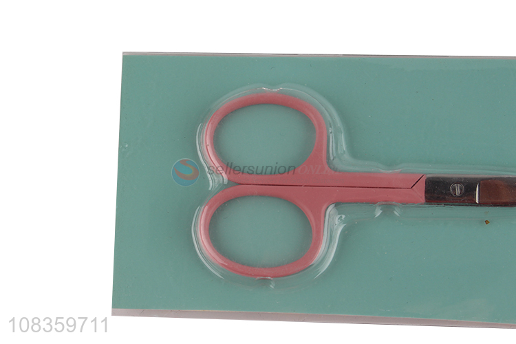 Hot selling stainless steel eyebrow eyelash scissors cuticle scissors