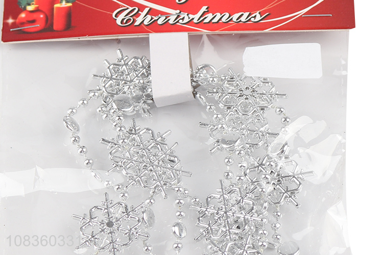 Wholesale price creative christmas bead chain party decorative pendant